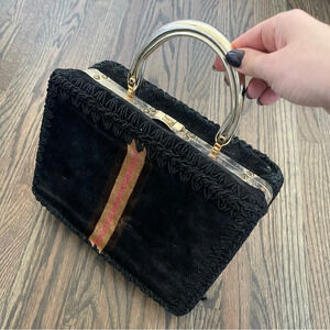 Vintage Made In Italy square handbag